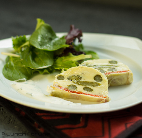 Spargelterrine - Reiseblog Foodblog Lunch For One