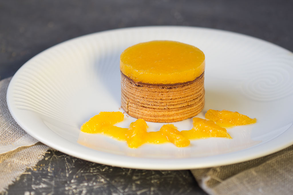 Baumkuchen mit Schokoladenmousse - Foodblog Lunch For One