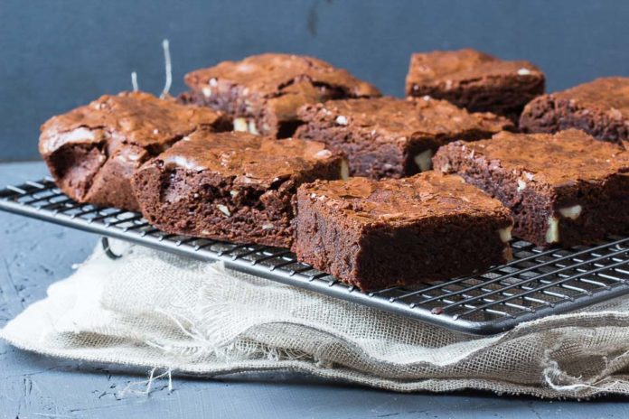 Brownies mit Karamell - Reiseblog Foodblog Lunch For One