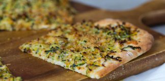 Zucchini Pizza via lunchforone