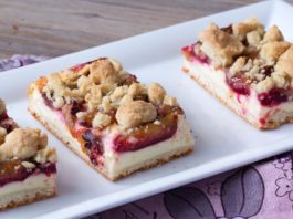 Zwetschgen Quark Blechkuchen via lunchforone