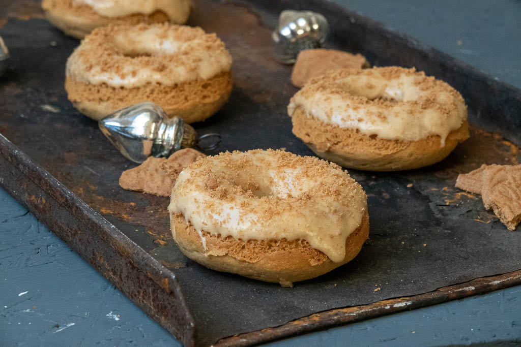 Spekulatius Donuts via lunchforone